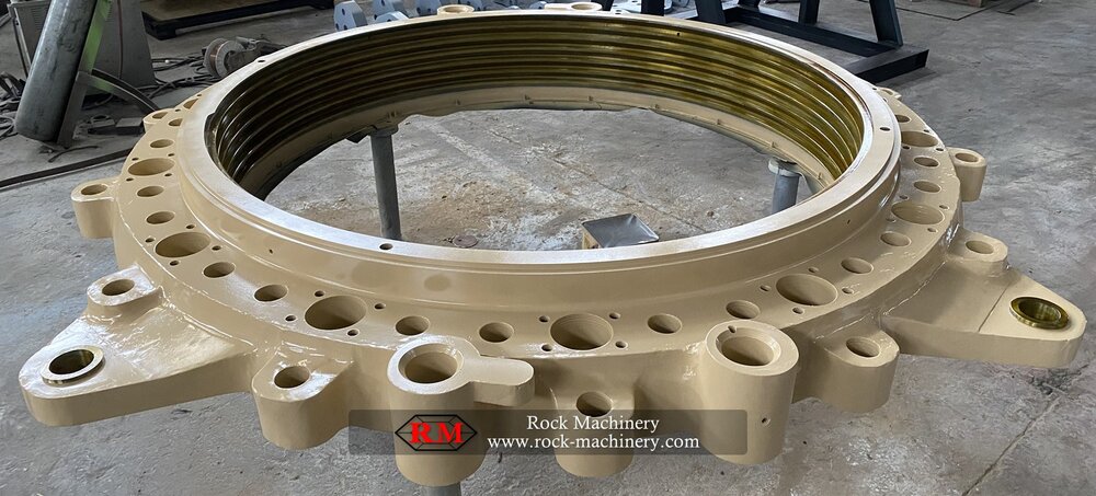 symons 5 1 2Ft cone crusher 9447 9953 Adjustment ring assembly, ring for bowl setting adjustment