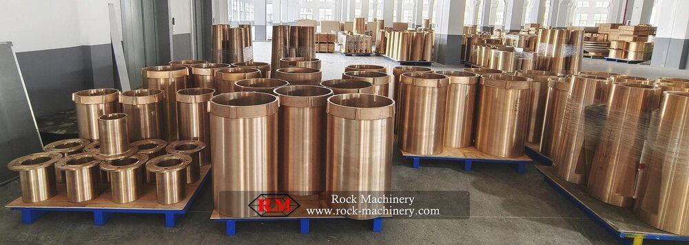 cone crusher outer eccentric bushing countershaft box bushing, wear bushing pair for eccentric and countershaft