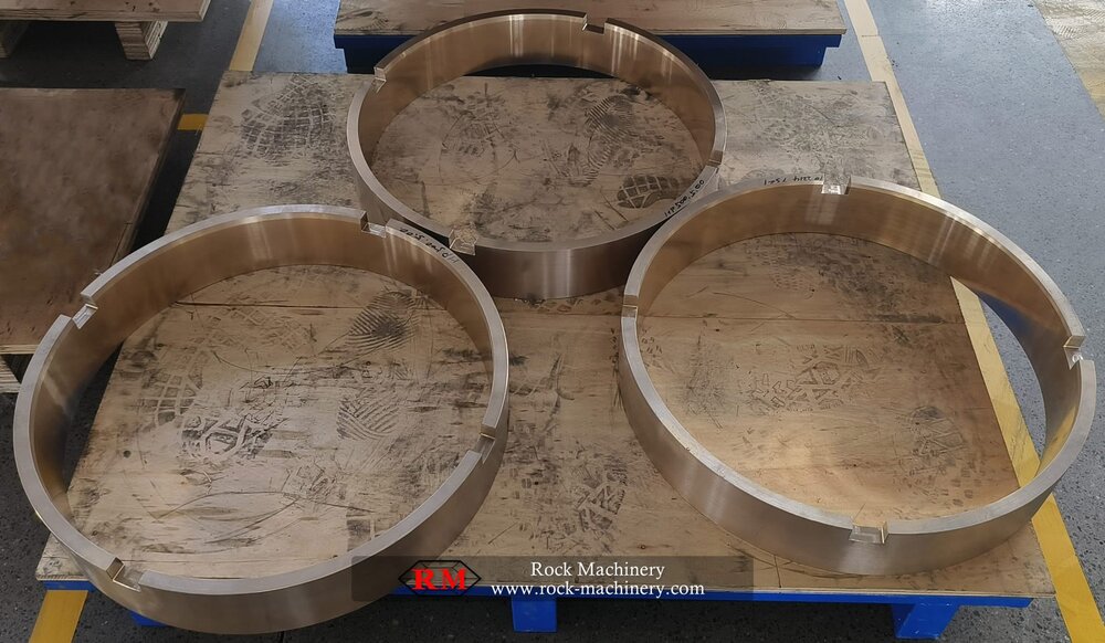 metso HP500 cone crusher upper head bushing, for upper mainshaft support
