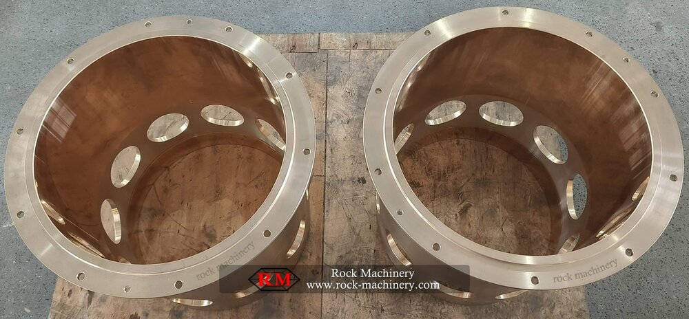 metso cone crusher HP3 head bushing, head bushing for mainshaft support