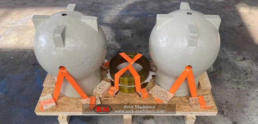 trio cone crusher TC66 mainshaft sleeve, for mainshaft wear protection