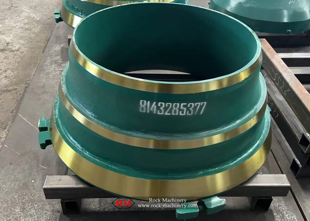 metso GP100 cone crusher 814328537700 CONCAVE, stationary outer liner