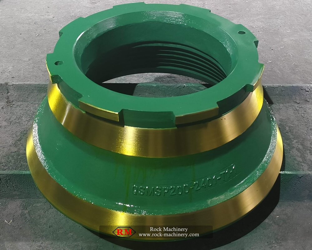 minyu MSP200 cone crusher HD 2401 CONCAVE FINE, fine crushing chamber liner