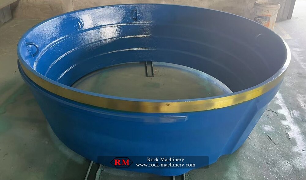 sandvik CS660 cone crusher 442.8981 00 Concave ring EC upper, concave ring for upper crushing chamber