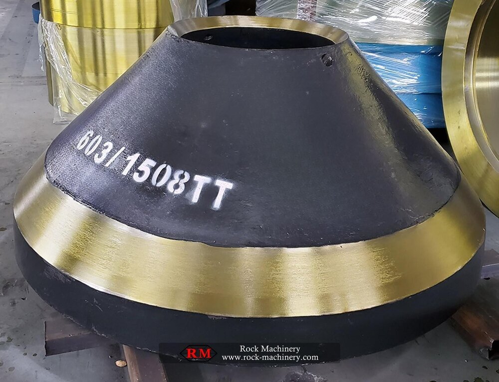 terex cone crusher mantle, for crushing chamber wear surface