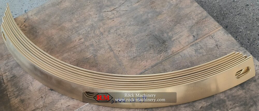 Metso HP300 frame seat liner 1048514410, bronze wear liner for frame seat