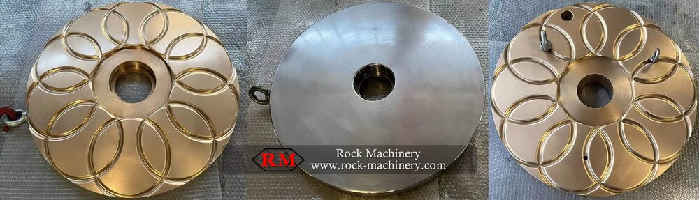 Sandvik CH880 mainshaft step step washer piston wearing plate, for shaft support and wear protection