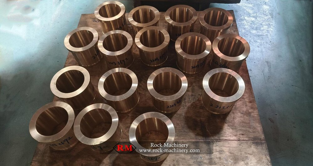 metso HP4 cone crusher main frame pin bushing, bronze bushing for guiding and alignment