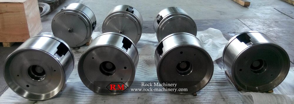cone crusher piston, for hydraulic cylinder operation