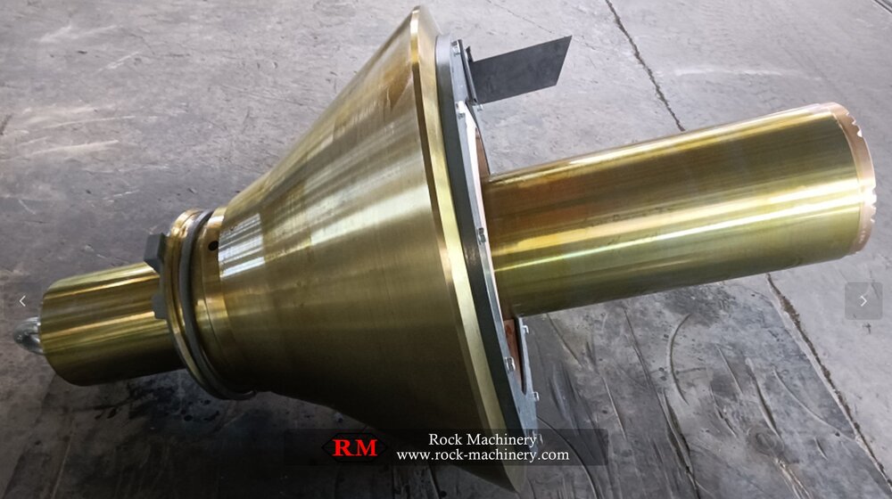 sandvik CH440 cone crusher 442.7259 00 Main shaft ass excl mantle, complete assembly for mainshaft