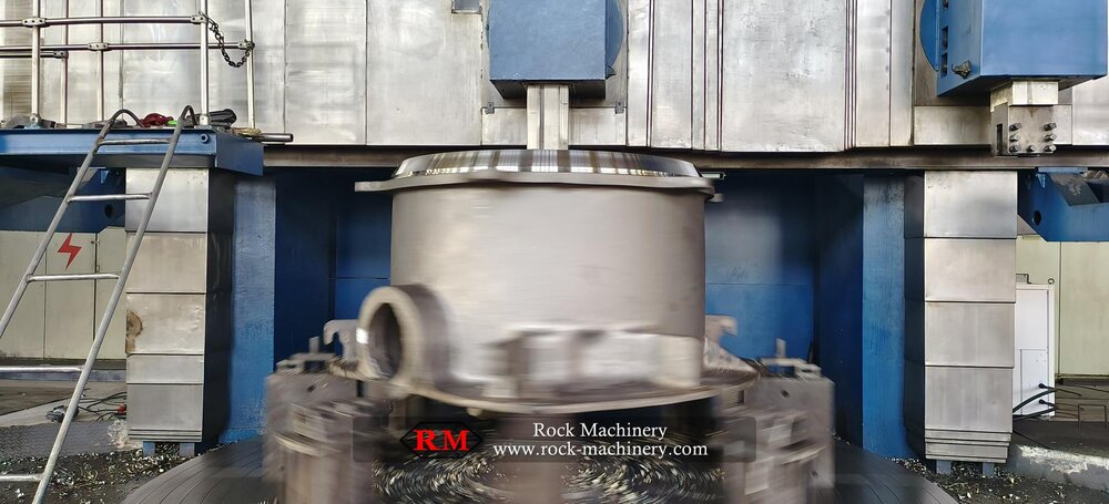MP800 cone crusher main frame 1033786630, carries the crushing mechanism