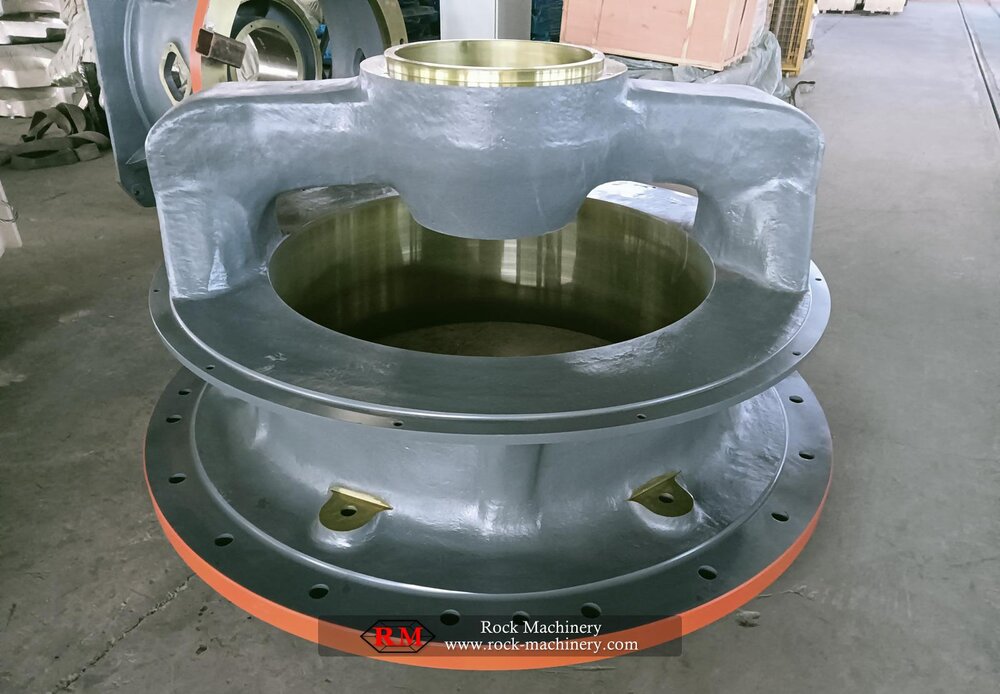 sandivk cone crusher CH660 bottom shell, lower part of machine frame