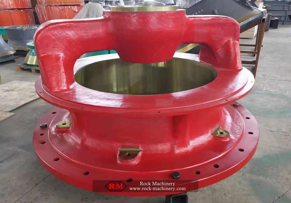 sandivk cone crusher bottom shell, lower section of main frame