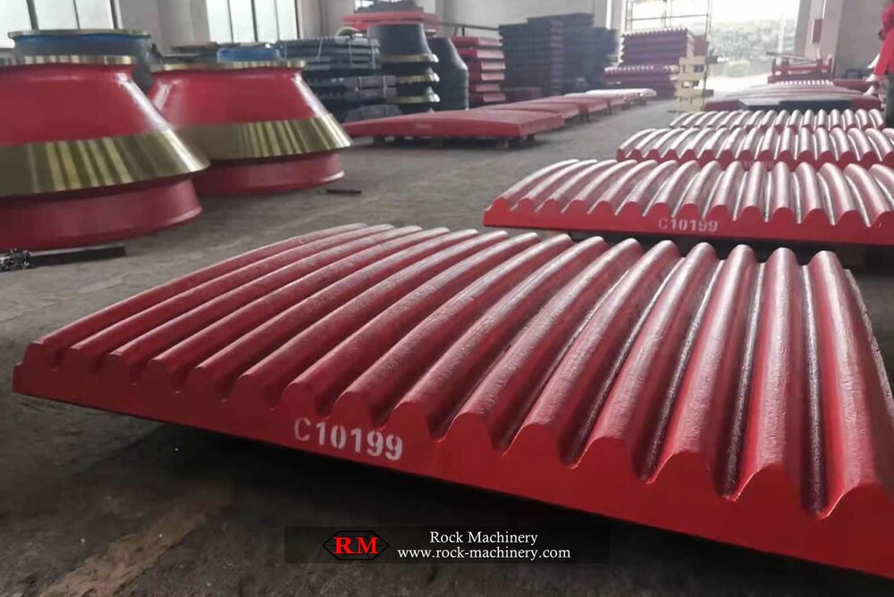lippmann jaw crusher jaw plate, wear protection liner for crushing